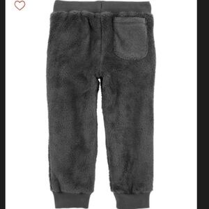 Unisex warm cozy pull-on fuzzy jogger Sz 27x26